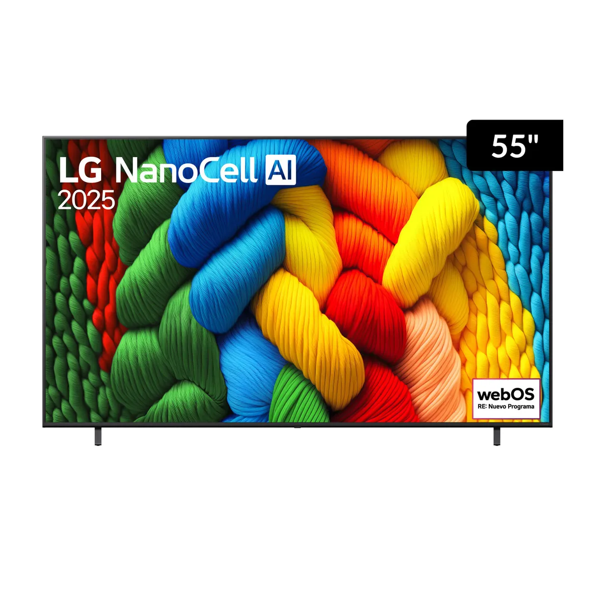 LG - Televisor NANOCELL 55 " 4K Ultra HD WebOS 55NANO80ASA.AWF