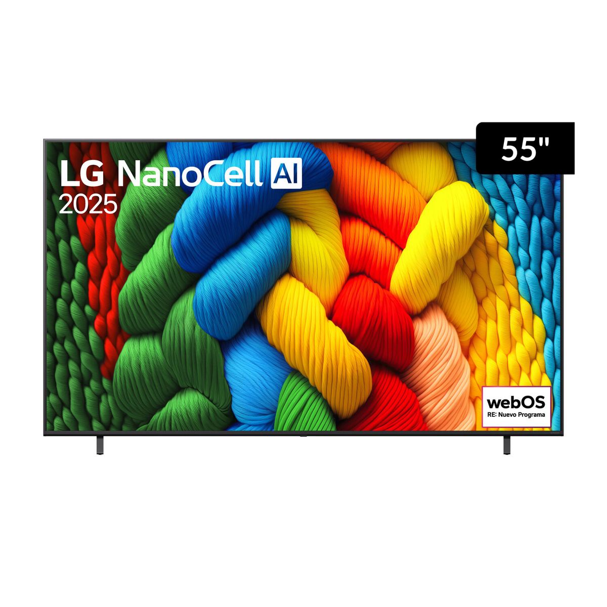 LG - Televisor NANOCELL 55 " 4K Ultra HD WebOS 55NANO80ASA.AWF
