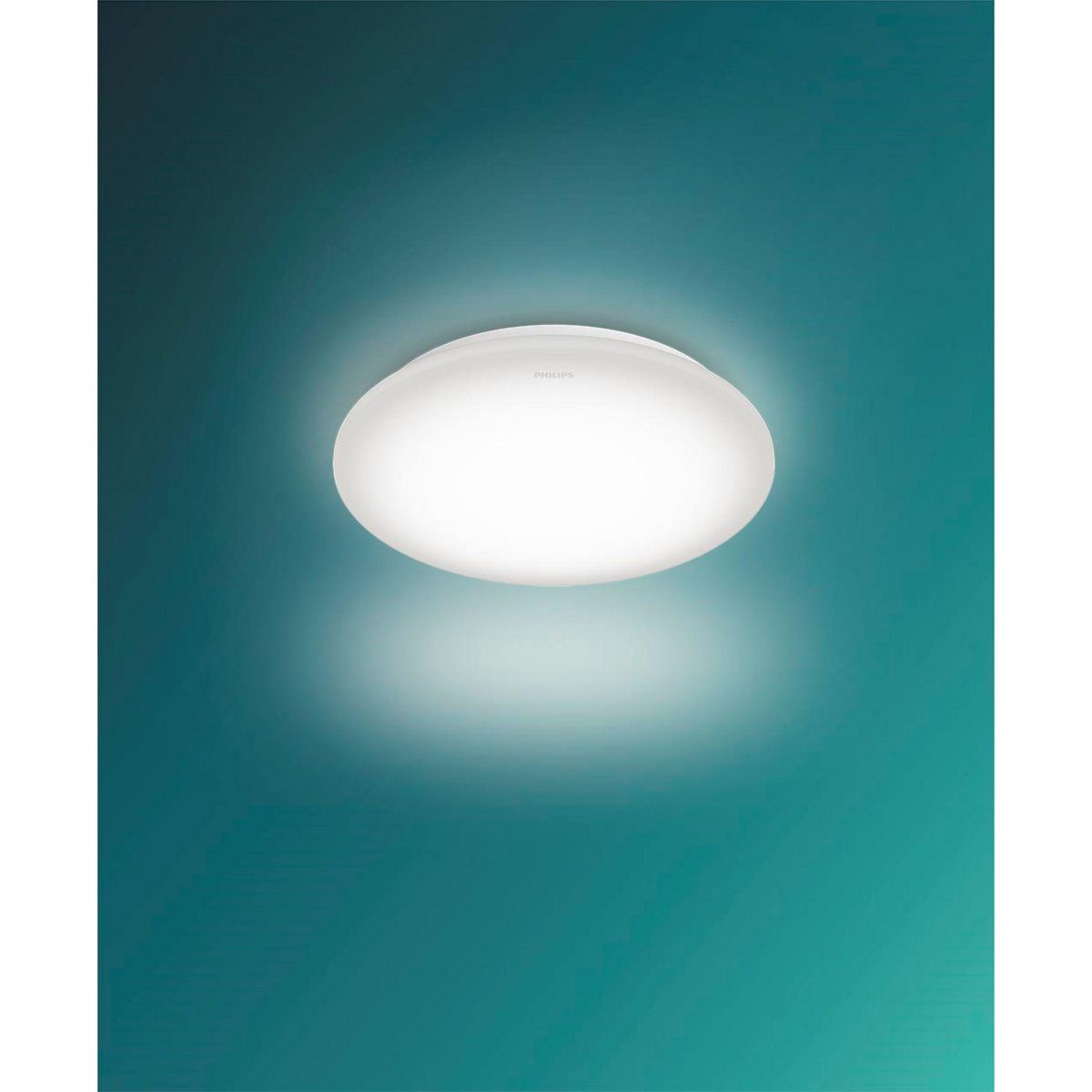 PHILIPS - Plafón LED 10 W Luz Fría G2 Policarbonato Blanco 28 cm