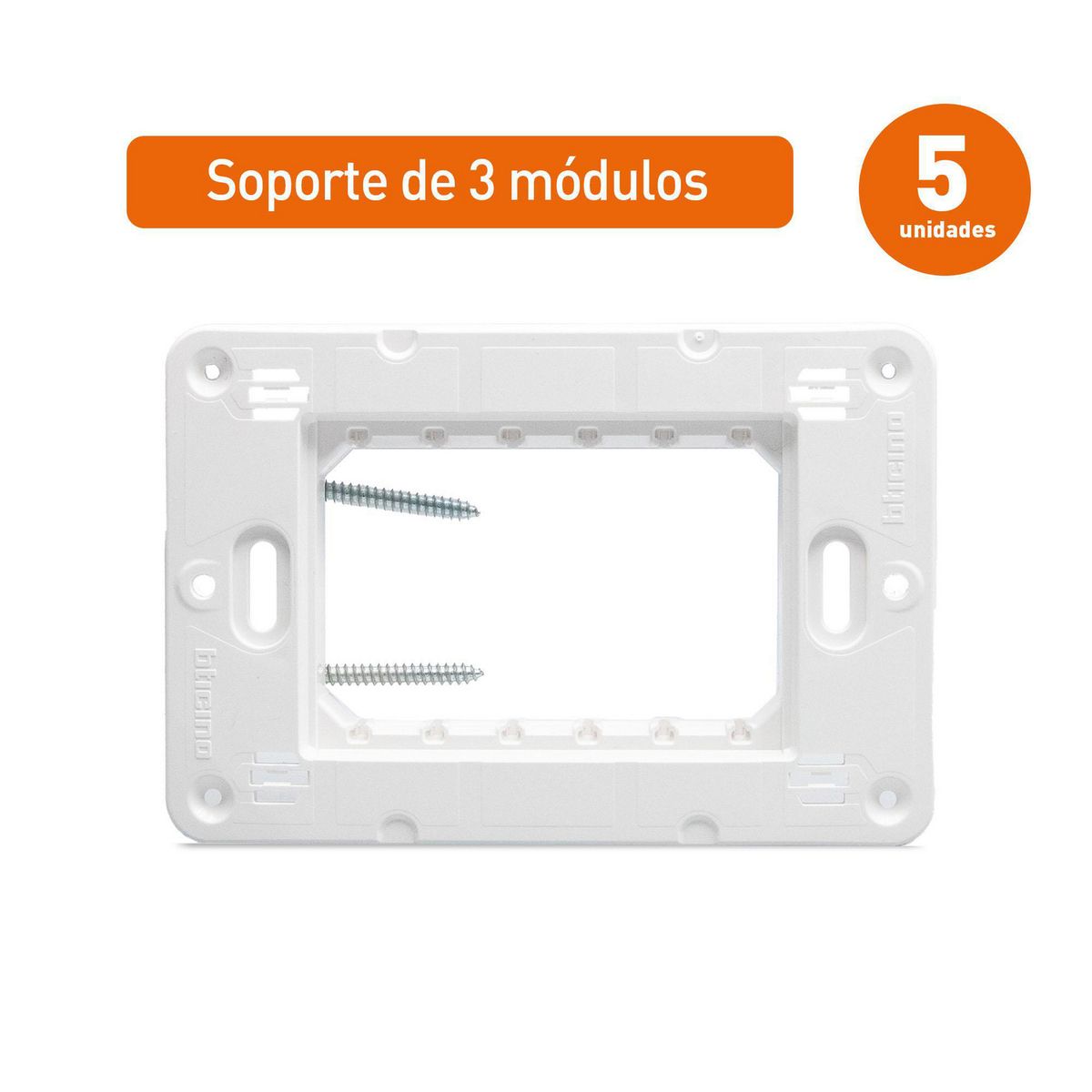 BTICINO - Kit Smart: 2 Interruptores Simples + 1 Gateway + 1 Módulo de Escenario + 1 Módulo de Conectado