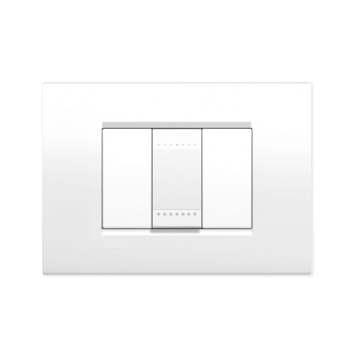 BTICINO - Pulsador NA Blanco