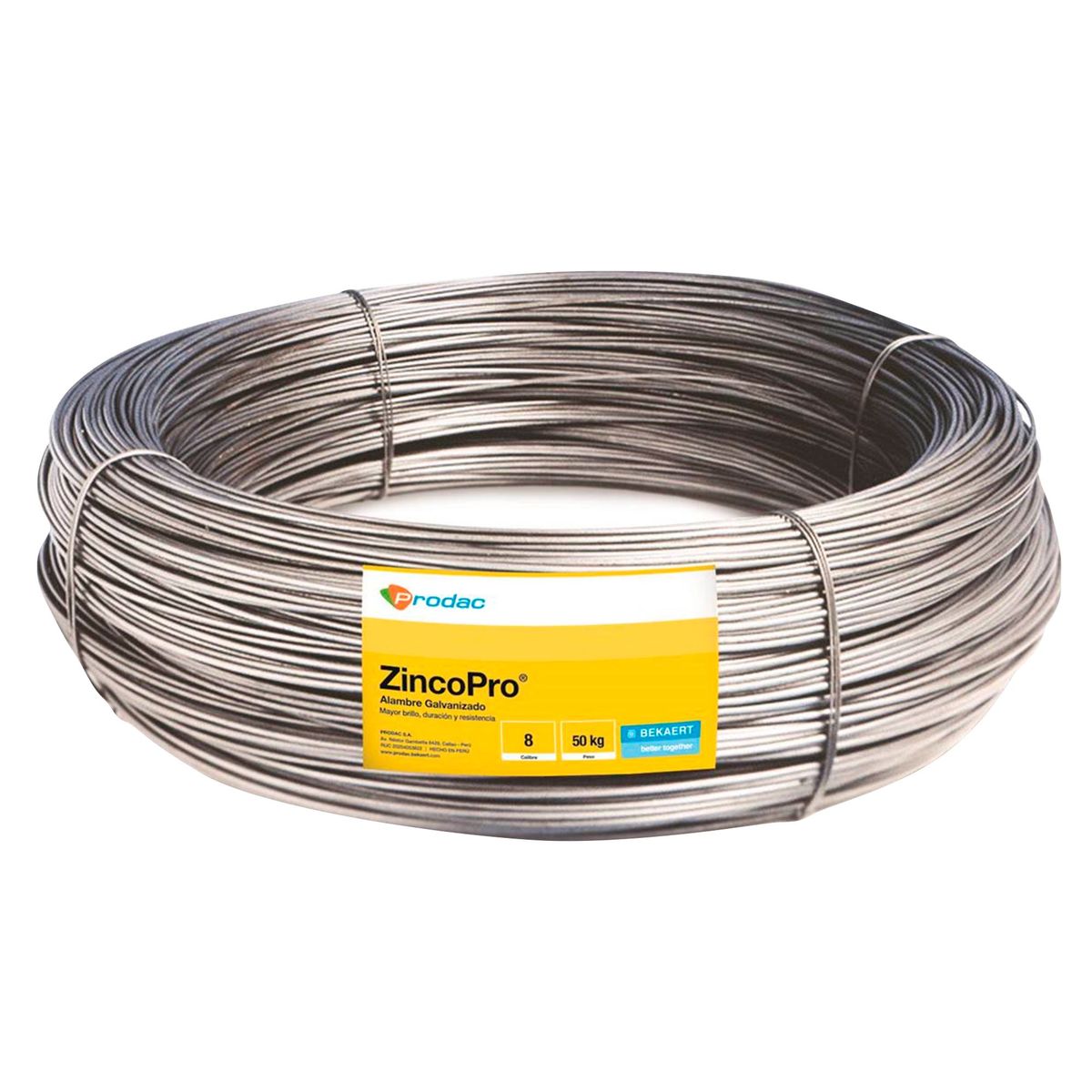 PRODAC - Alambre Galvanizado Nº 16 y 0.16cm x 1 kg