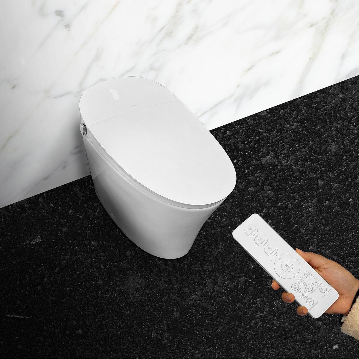 VAINSA - Inodoro Vainsa One Piece Negroni Blanco y Tecnológico