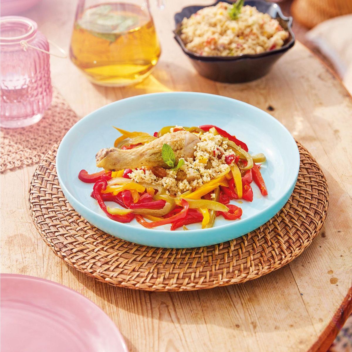 LUMINARC - Plato 25Cm Friends Turquesa