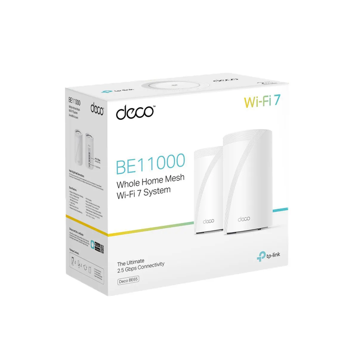 TP LINK - Deco BE65 2 Pack Mesh Sistema Wi-Fi 7 BE11000