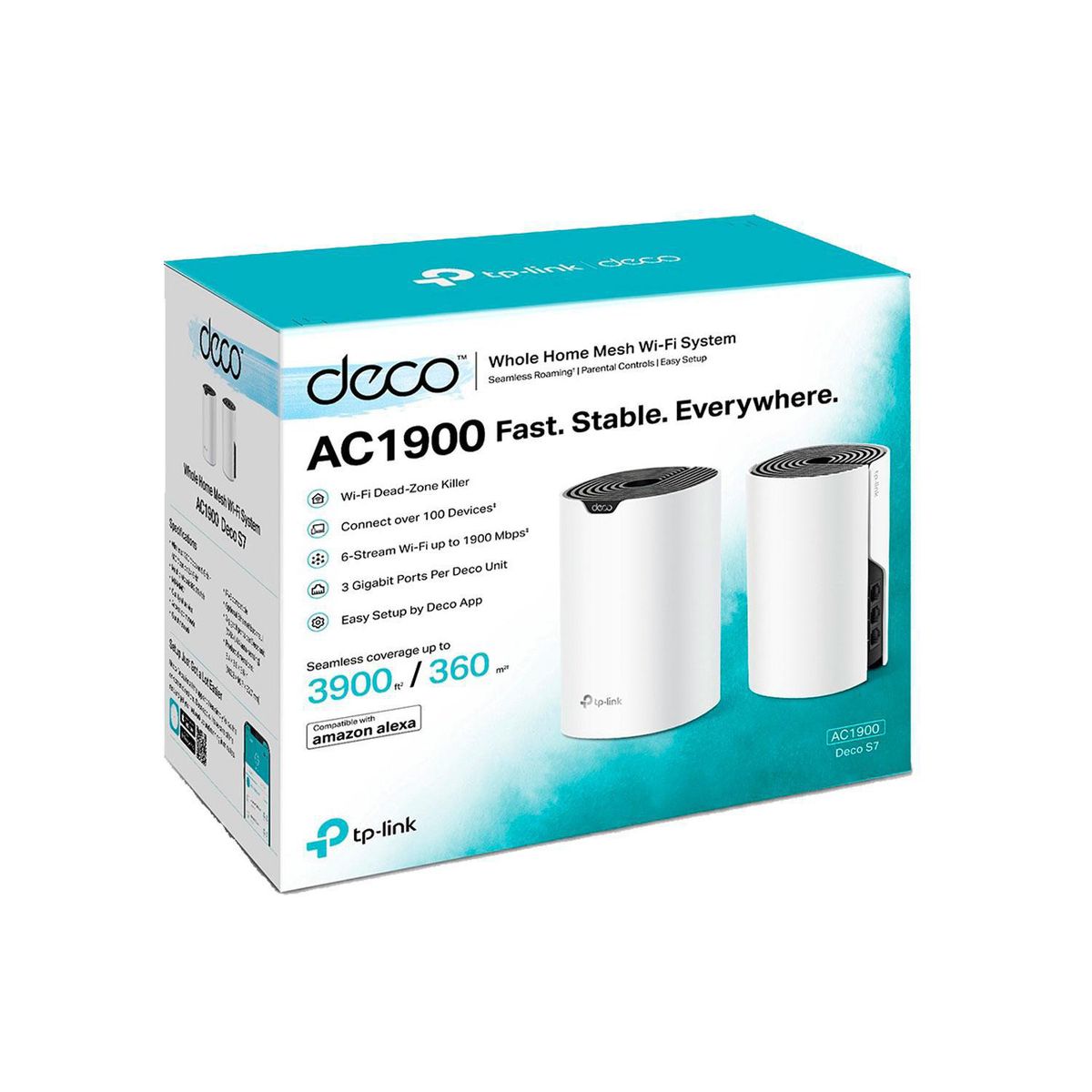 TP LINK - Deco S7 2 Pack Mesh Sistema Wi-Fi 5 AC1900