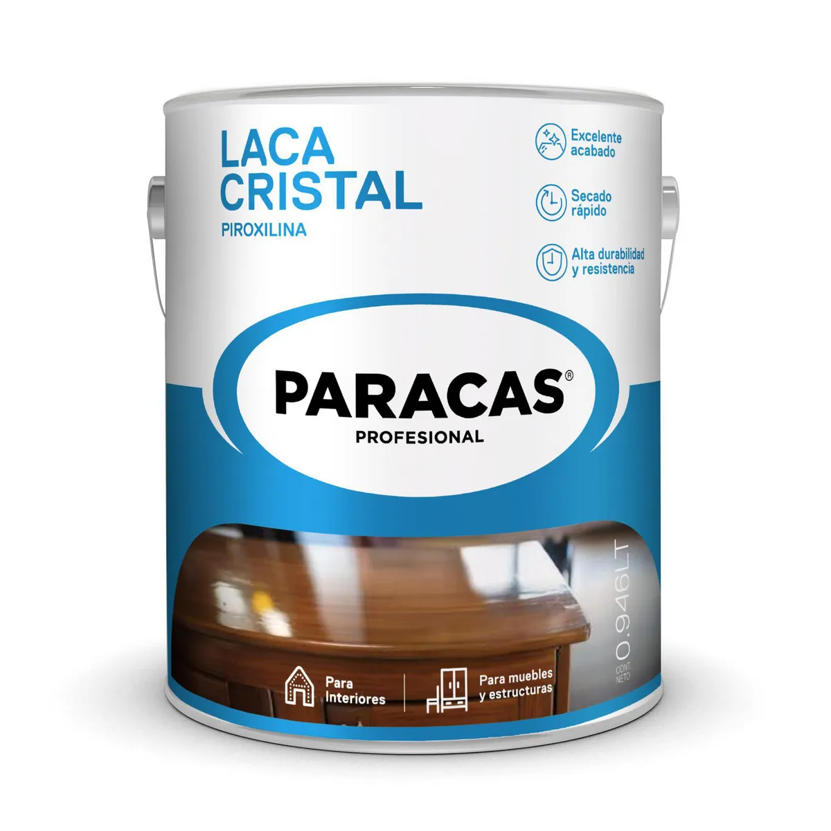 PARACAS - Laca Piroxilina cristal 1/4 gl