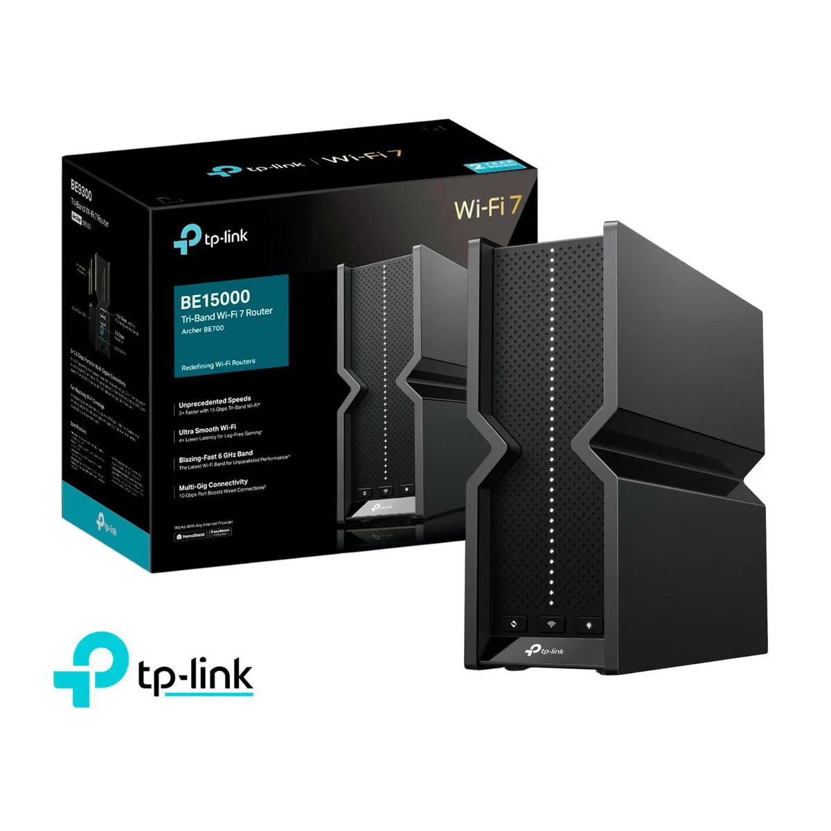 TP LINK - Router TP-Link Archer BE700 Wi-Fi 7 Triple Banda BE15000 EasyMesh