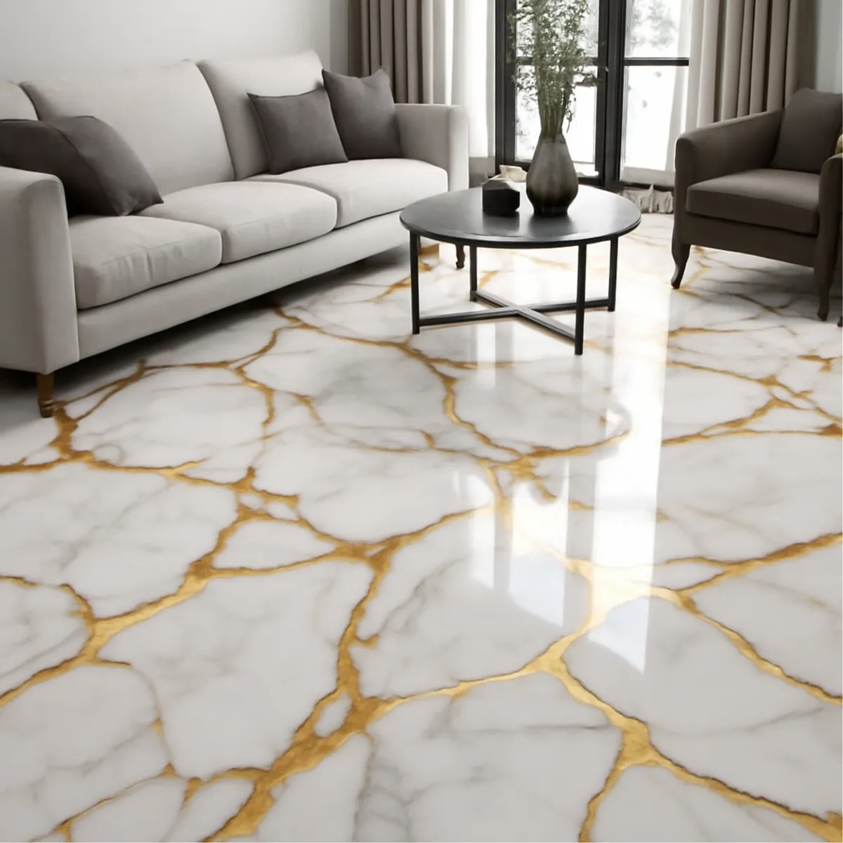  - Gres Marmolizada Oro 60x60cm 1.44m2