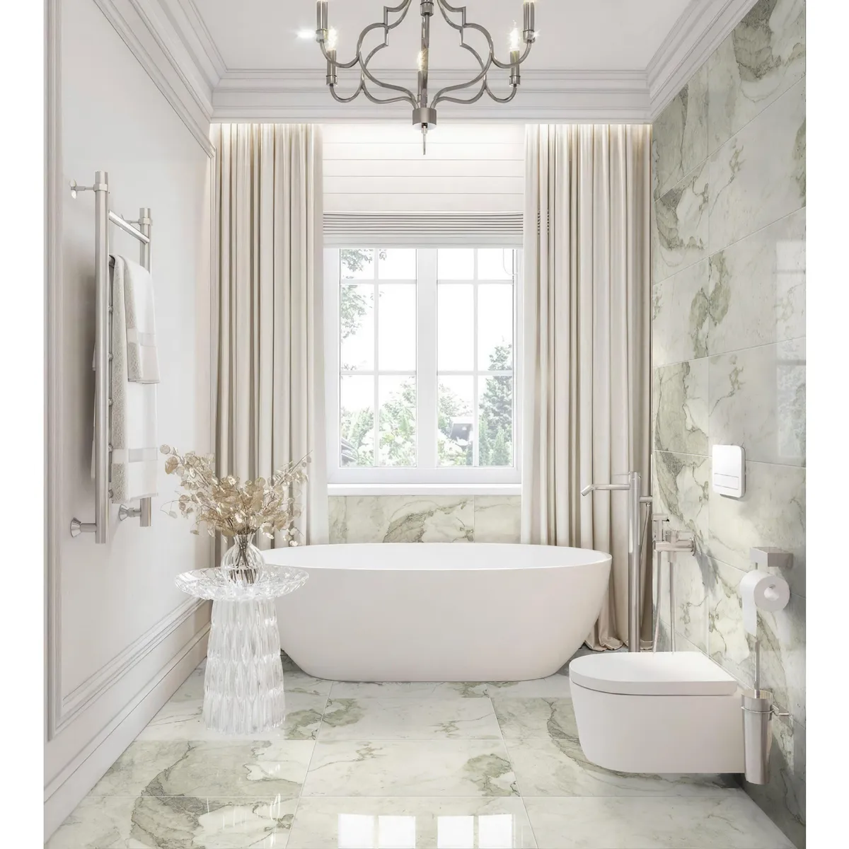 AURA - Cerámica Marmolizado Marfil Lassa 30x60cm 1.62m2