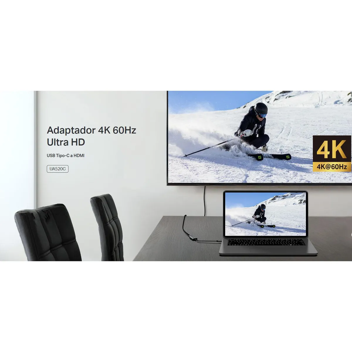TP LINK - TP-LINK UA520C Adaptador de USB tipo C a HDMI