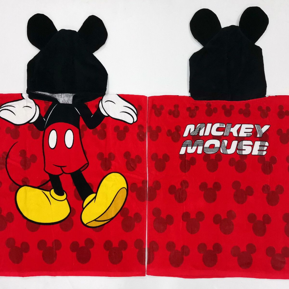 DISNEY - Toalla Poncho Orejas Mickey