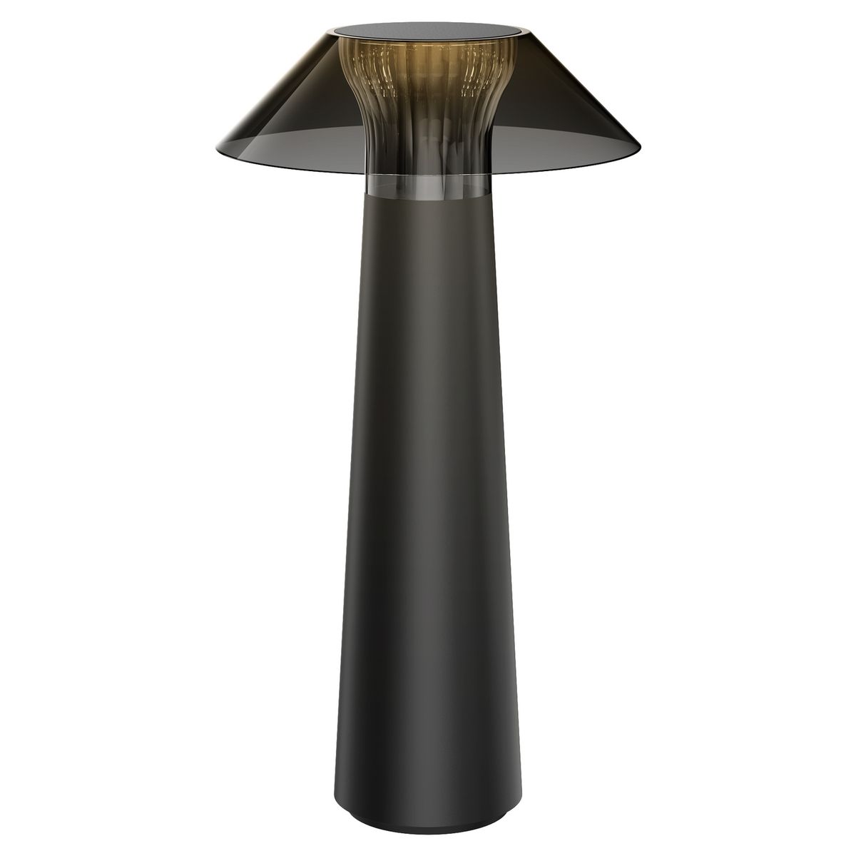  - Lámpara de Mesa Negra 1.6W 15.8 x 15.8 cm