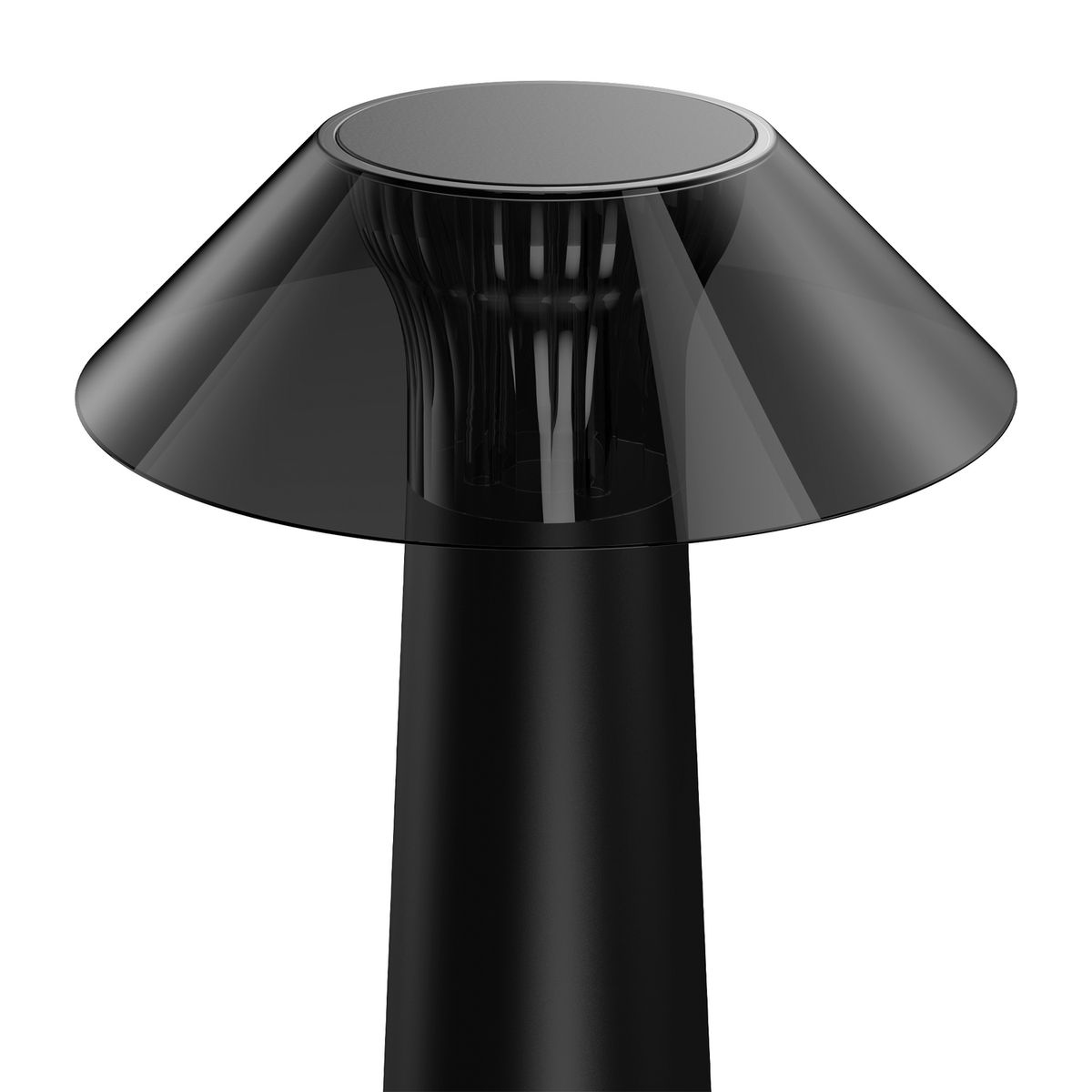  - Lámpara de Mesa Negra 1.6W 15.8 x 15.8 cm
