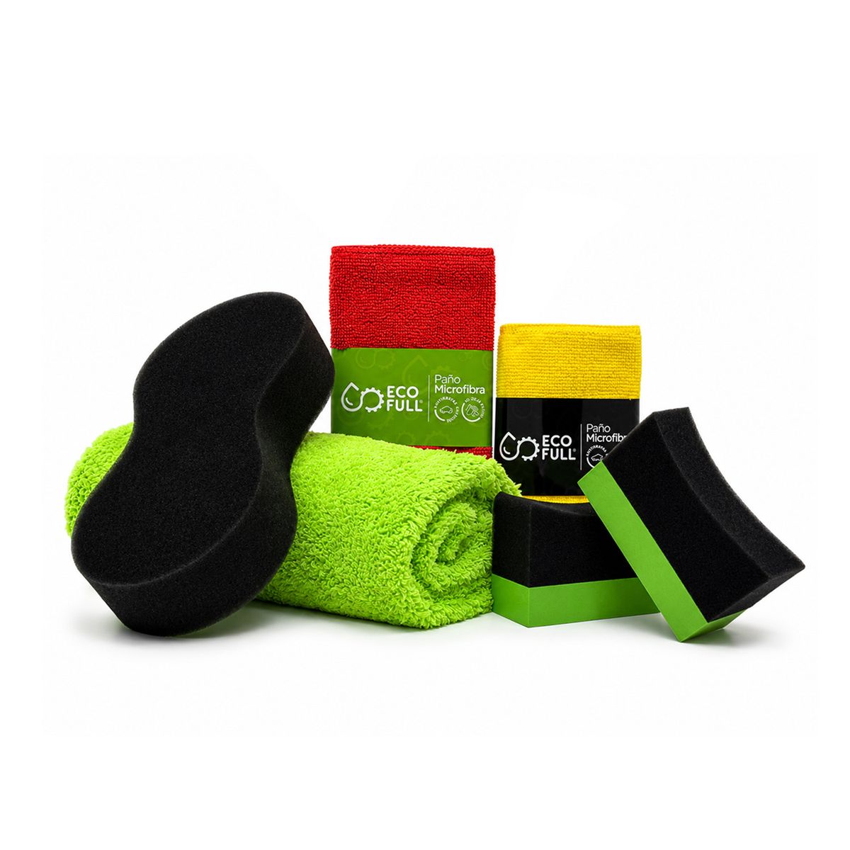 ECOFULL - Autopack Paños Y Esponjas ECOFULL