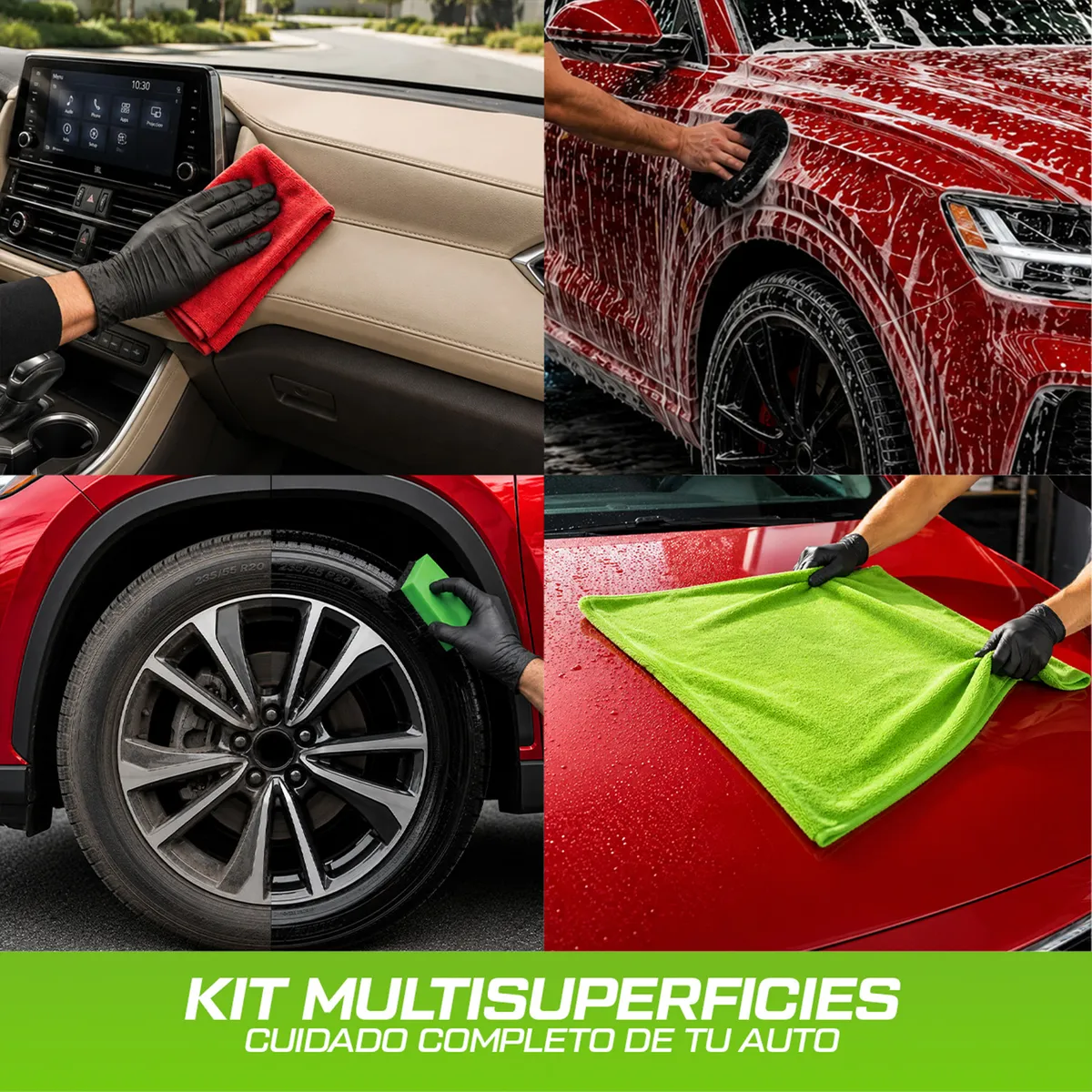ECOFULL - Autopack Paños Y Esponjas ECOFULL