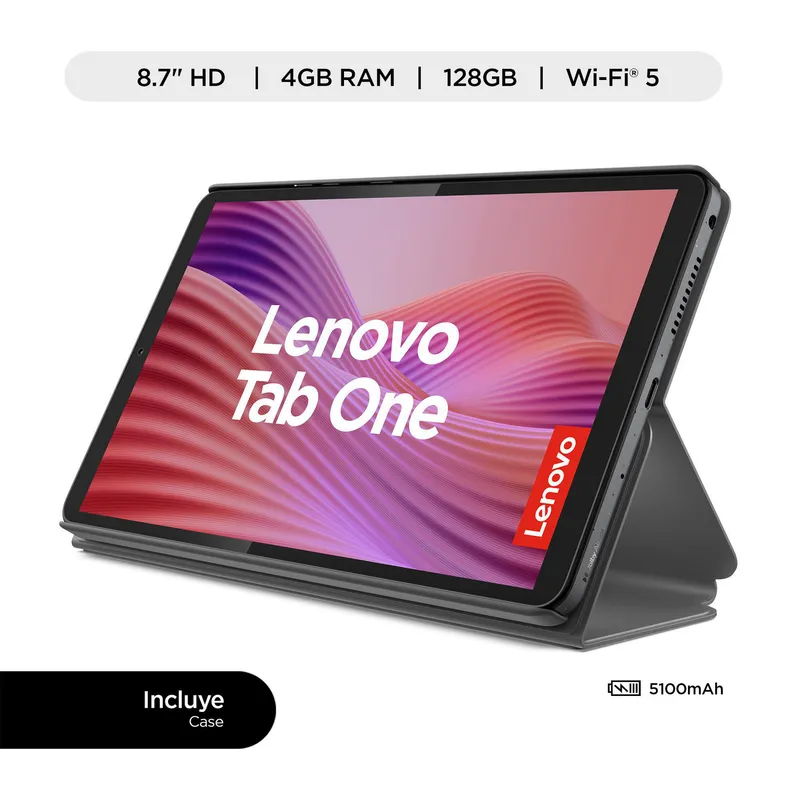 LENOVO - Lenovo Tab One wifi MediaTek Helio G85 4GB 128GB (ZAF00190PE)
