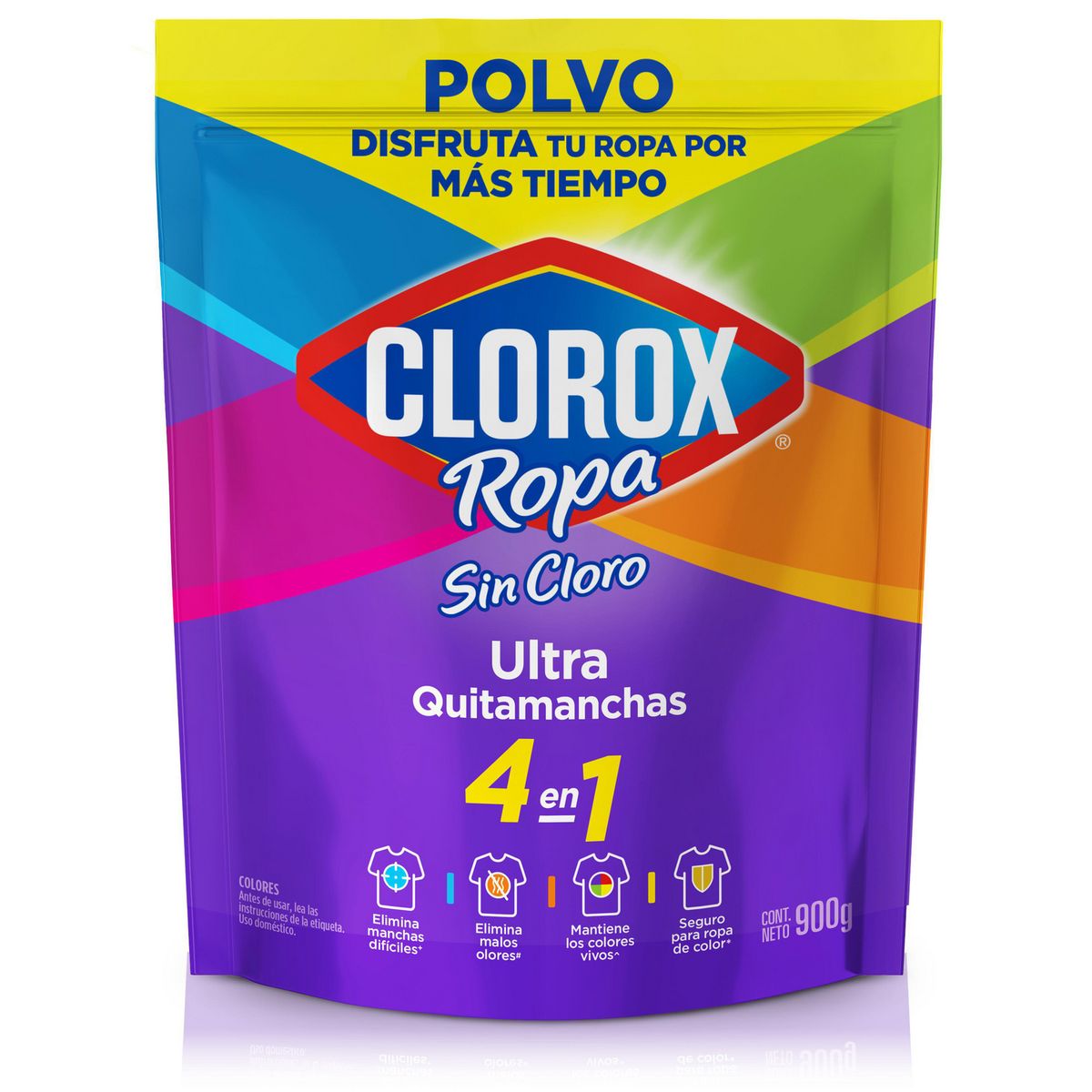 CLOROX - Quitamanchas Clorox para Ropa de Color 900gr