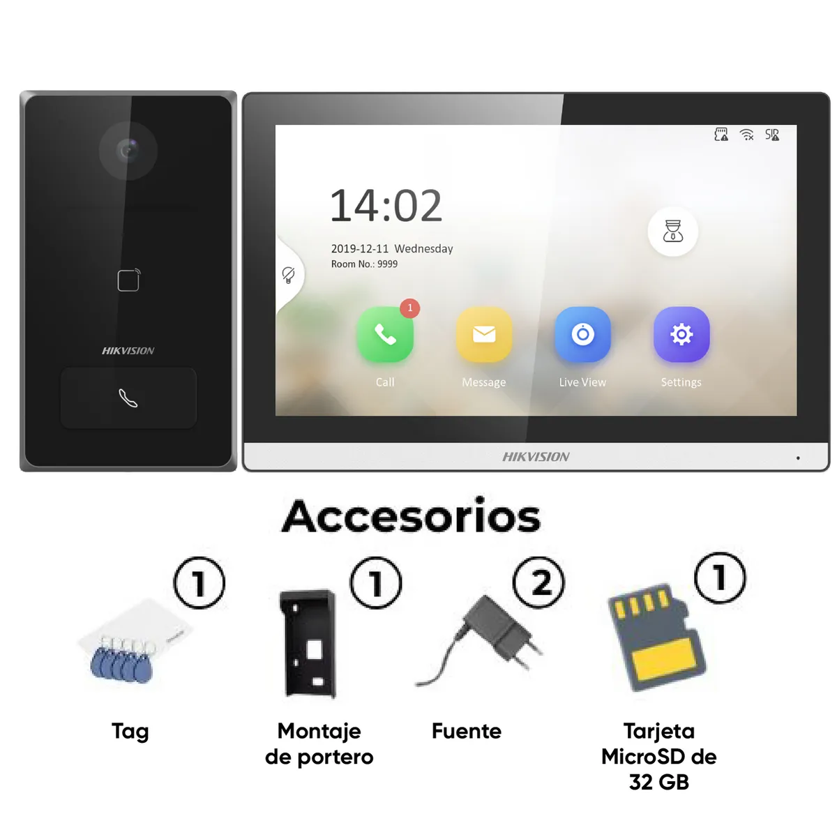 HIKVISION - Videoportero Smart IP KIS608