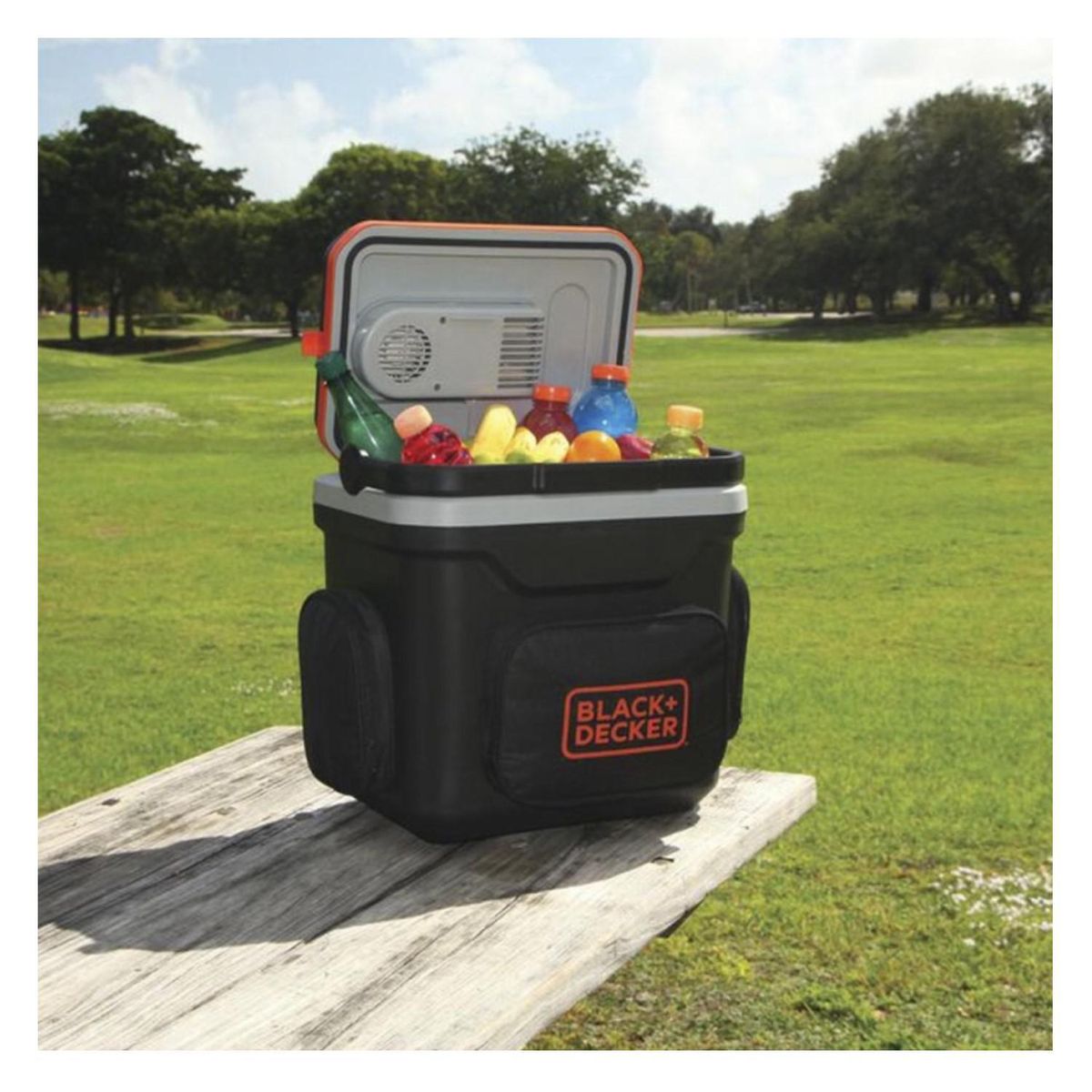 BLACK+DECKER - Cooler Termoeléctrica 24 Litros Black + Decker