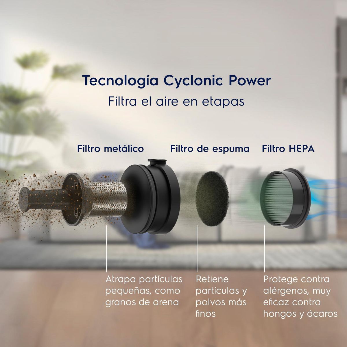 ELECTROLUX - Aspiradora Vertical 150W 300 Litros PTEC100