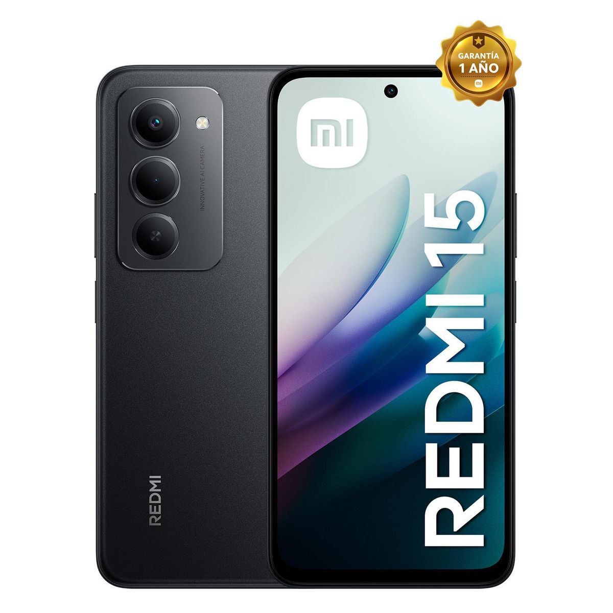 XIAOMI - Xiaomi REDMI 15 Midnight Black 8GB RAM 256GB ROM