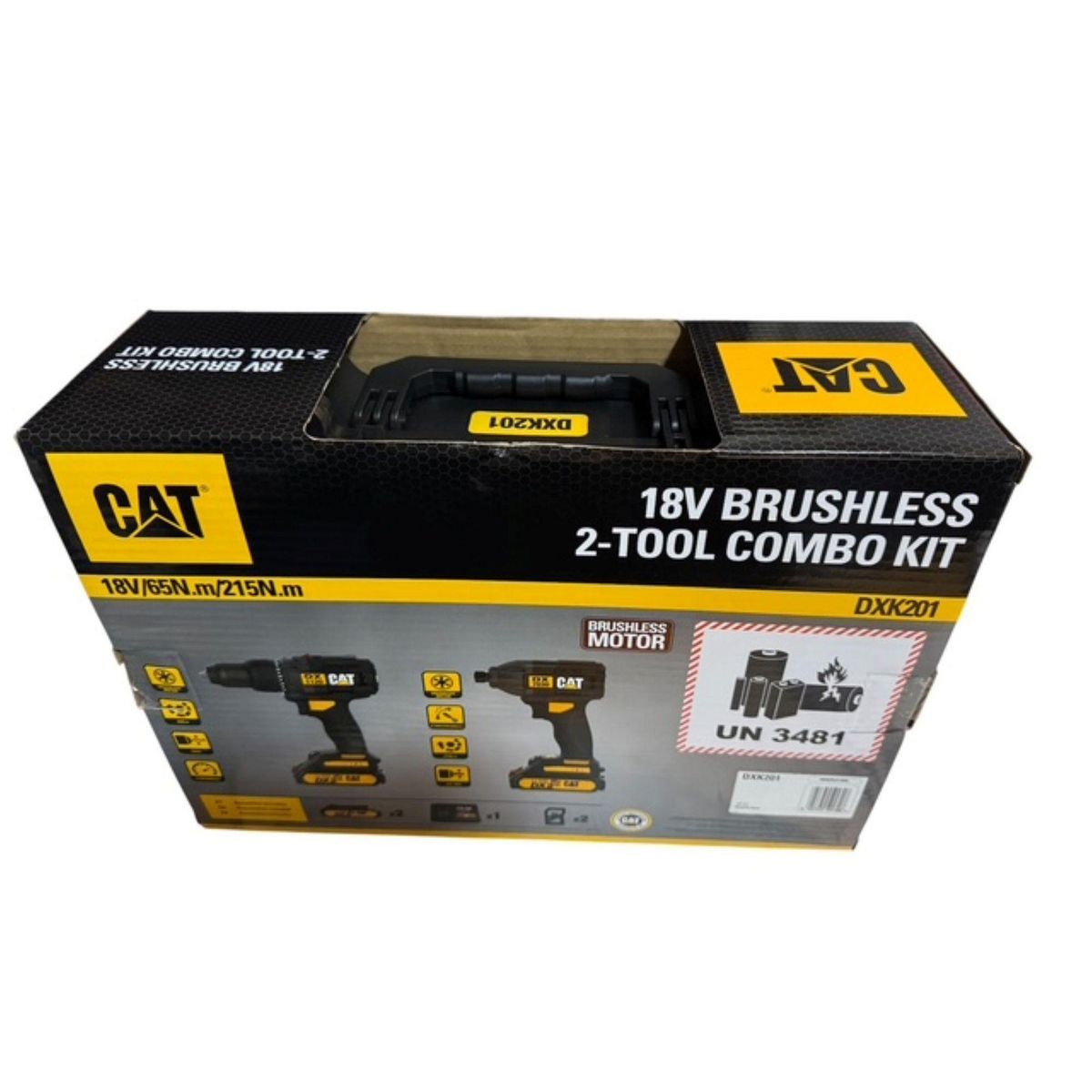 CAT - Taladro 18V + Atornillador DXK201 Dewalt