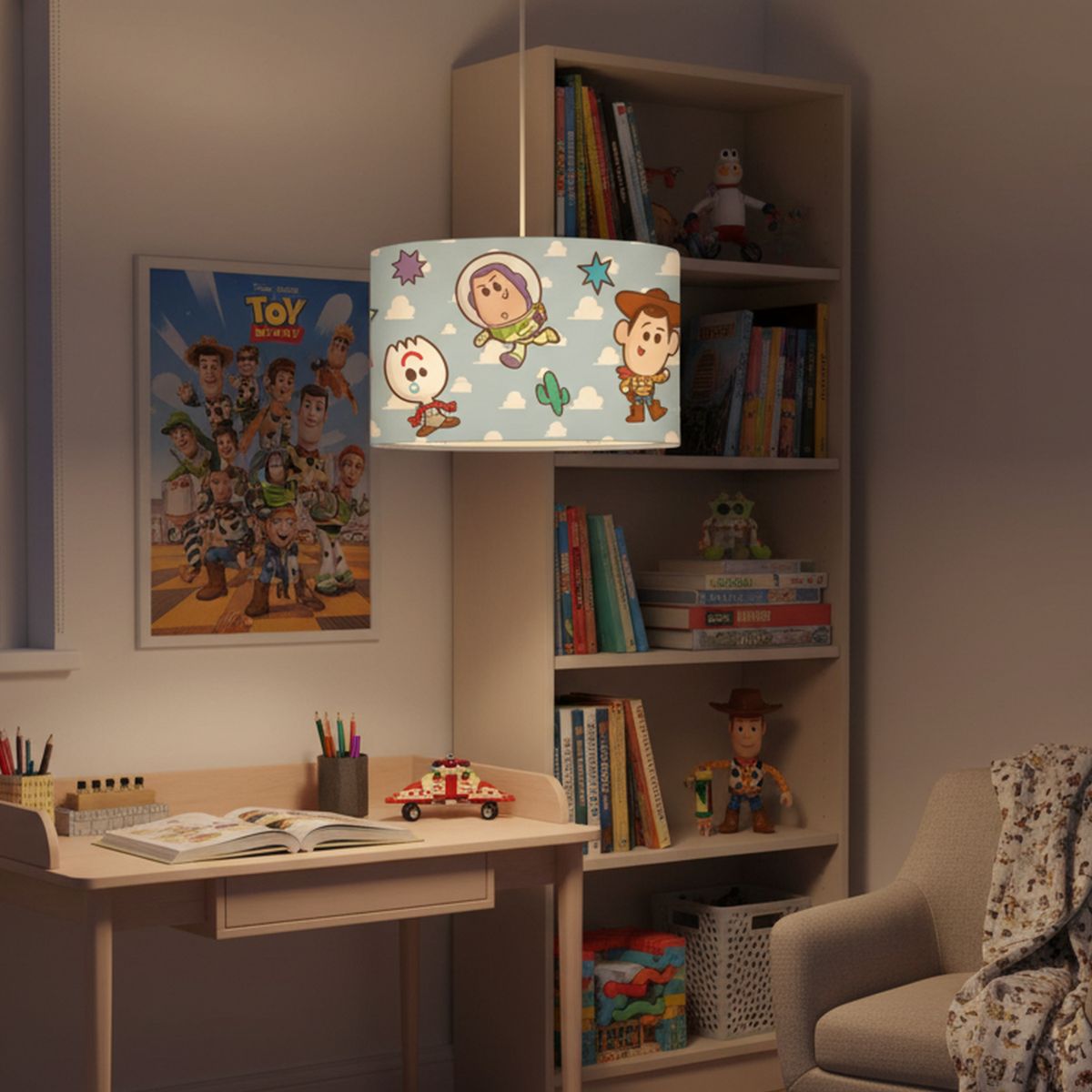 ILUMA - Lámpara Colgante Toy Story Friend