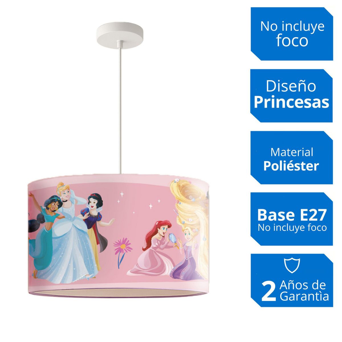 ILUMA - Lámpara Colgante Princesa