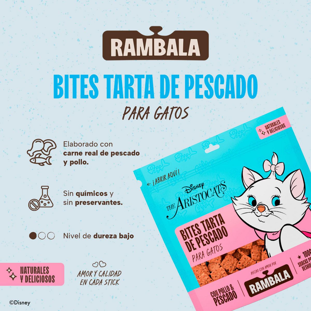 RAMBALA - Bites Tarta De Pescado 100 g.