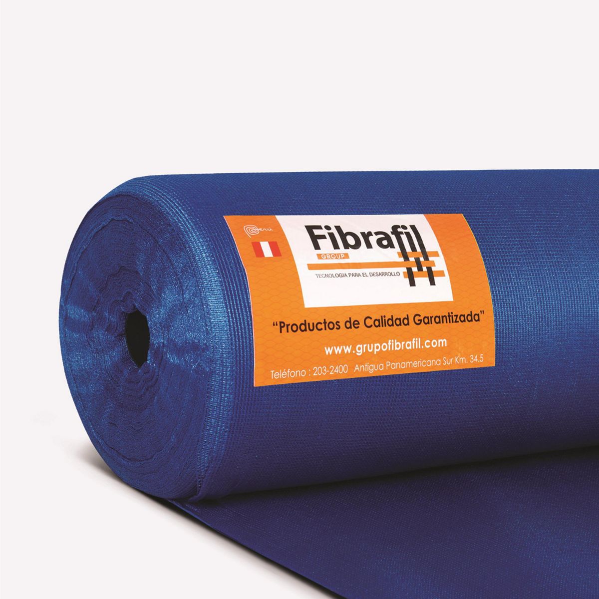 FIBRAFIL - Malla Raschell Azul 90p 4.20x100m