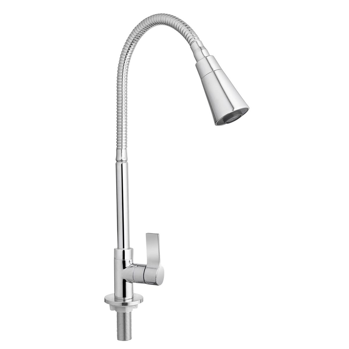 TREBOL - Griferia de Cocina Sencilla Flexible Savona Cromada