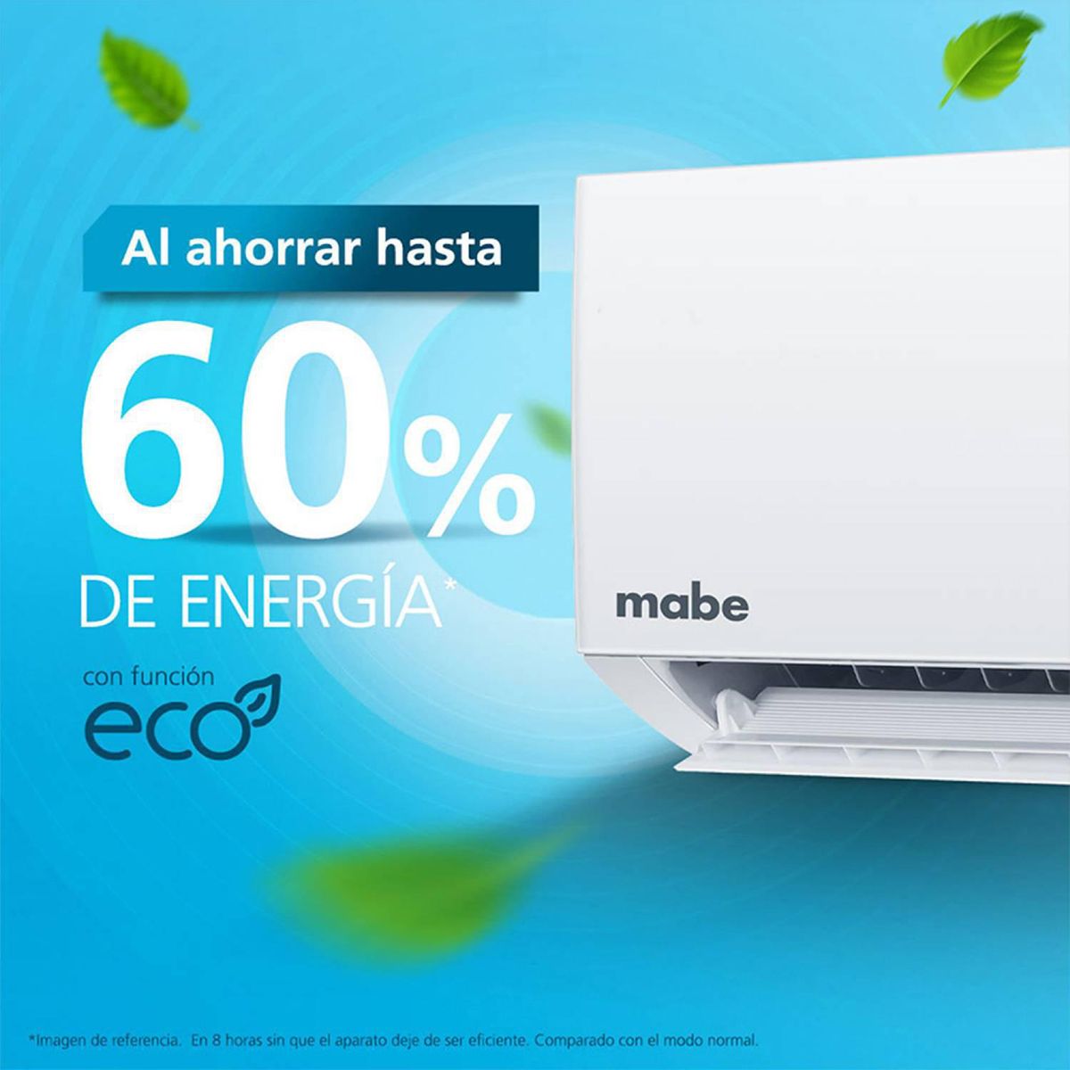 MABE - Aire Acondicionado 9000 BTU INVERTER MMI09CDBWCCC1