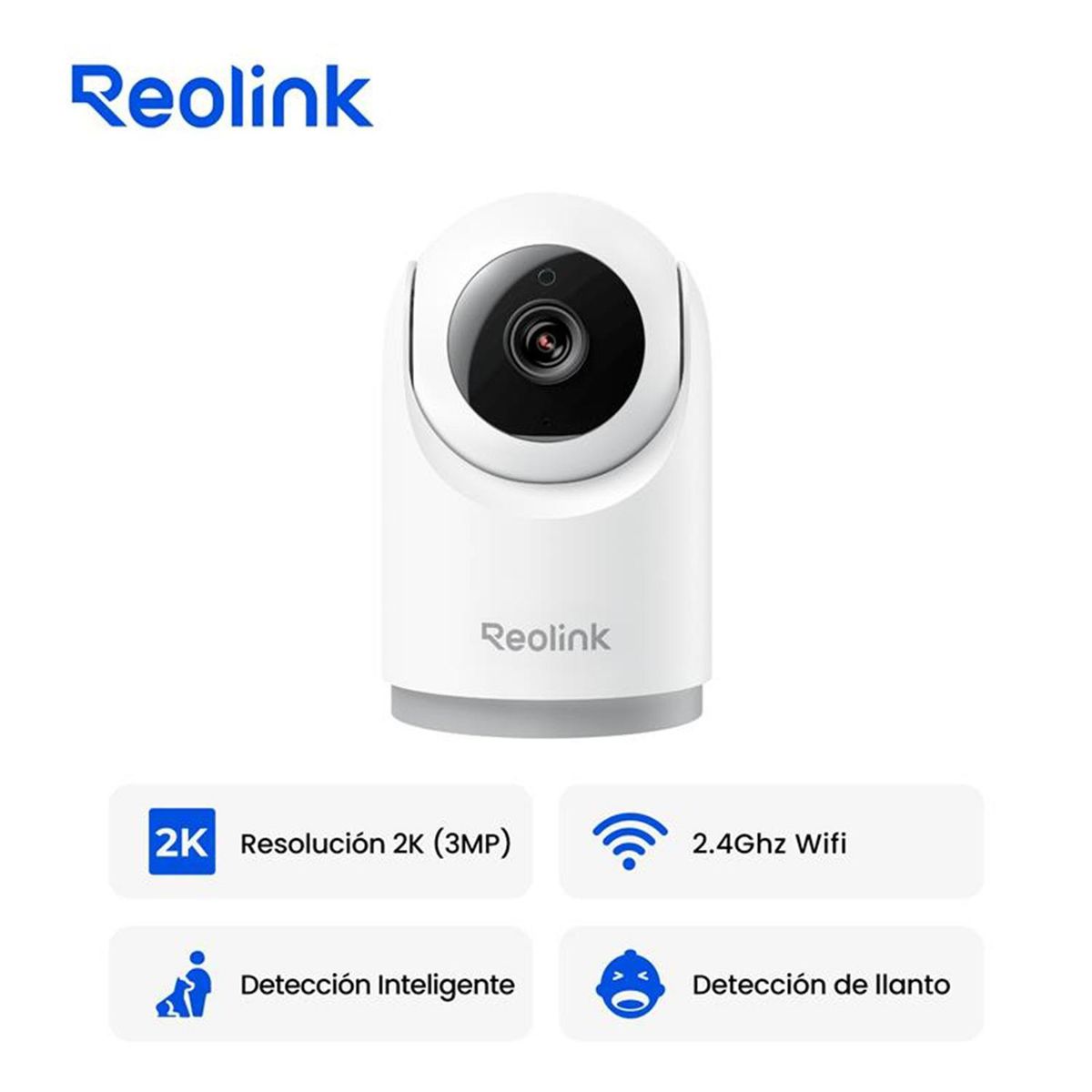 REOLINK - Cámara de Seguridad Wi-Fi Reolink E321 3MP