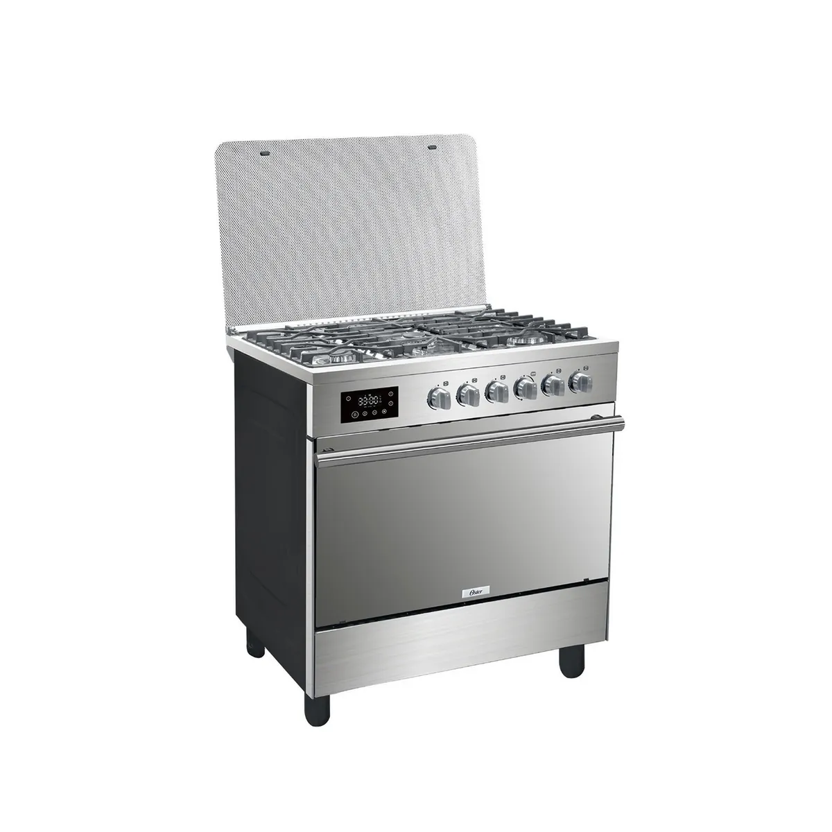 OSTER - Cocina a Gas 5 Hornillas Acero Inoxidable OS-PGSGC30052GRCISM