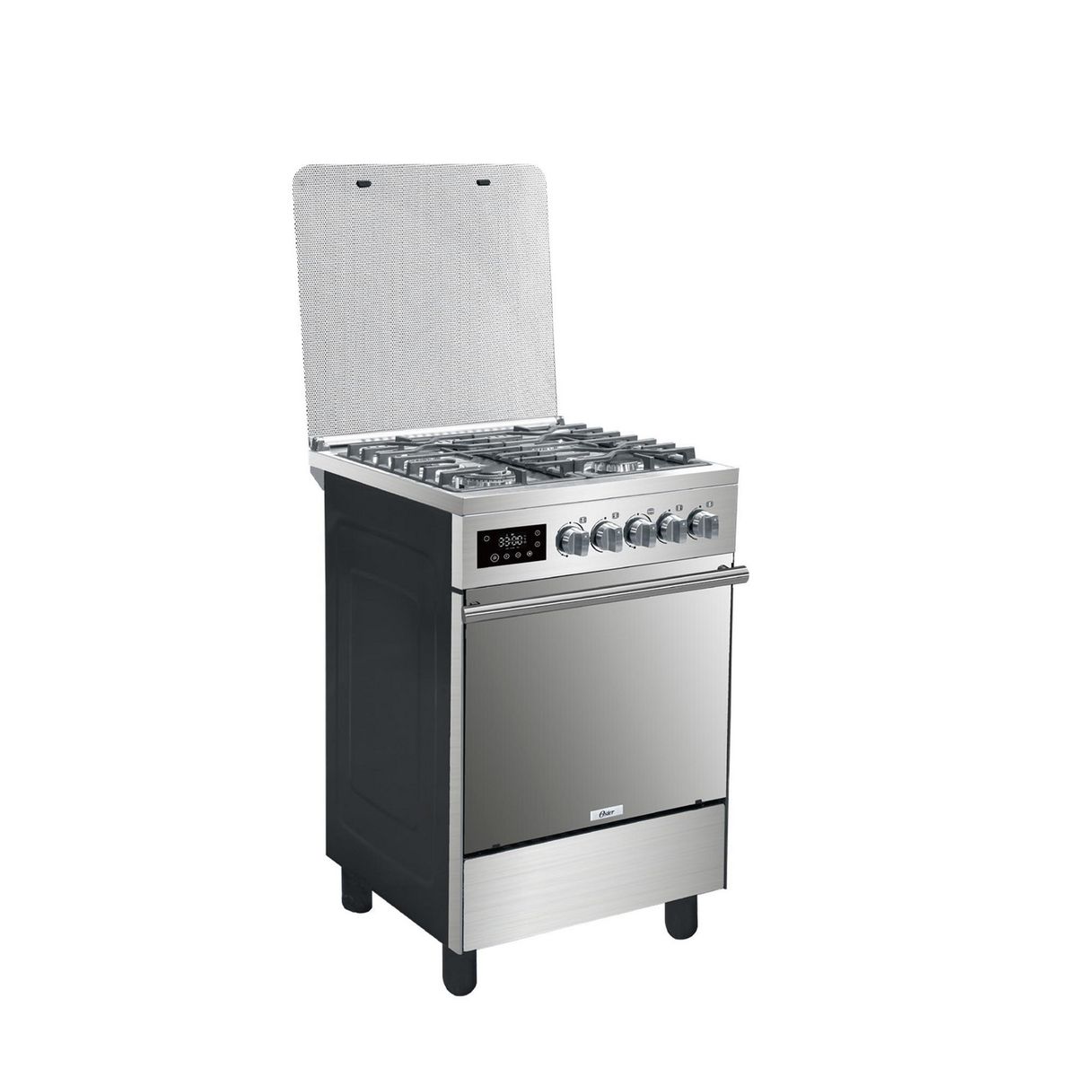 OSTER - Cocina a Gas 4 Hornillas Acero Inoxidable OS-PGSGC24042GRCISM
