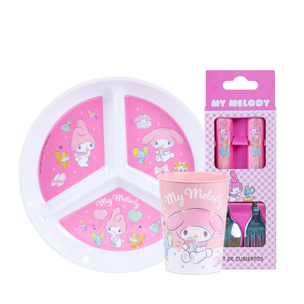SCOOL - Set Melamine con División My Melody