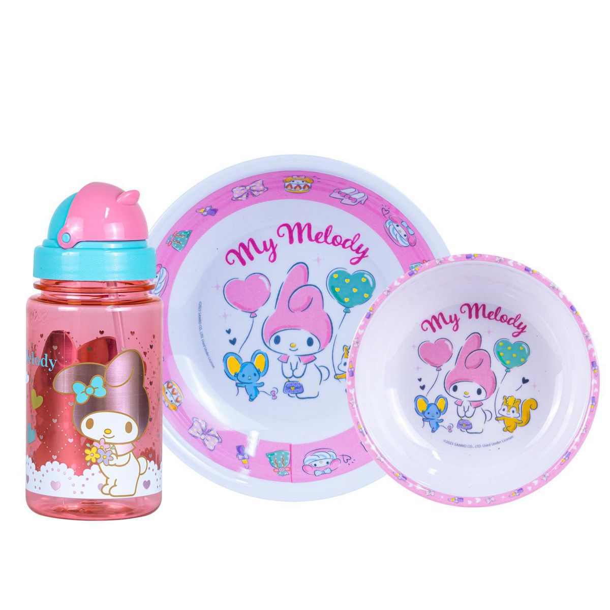 SCOOL - Set Melamine con Botella My Melody