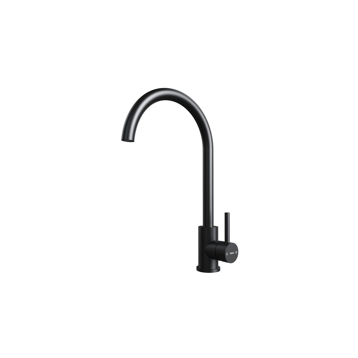 TEKA - Grifería de Cocina Acero Inoxidable 9310 BK Negro