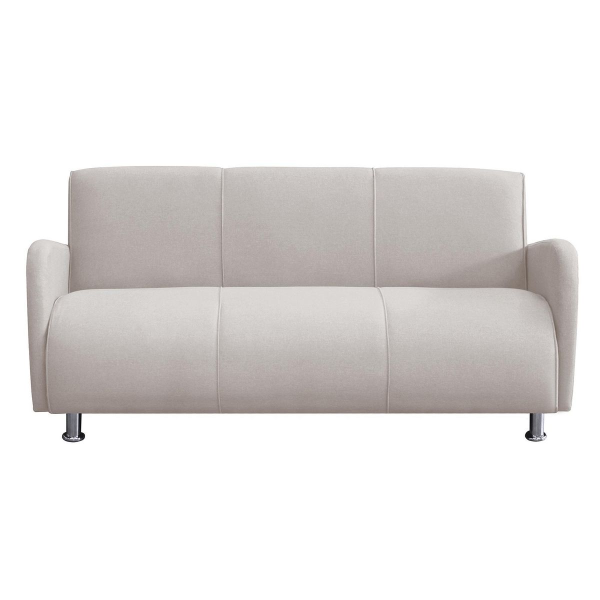 CASA BELLA - Sofá 3 Cuerpos Naomi 166x80x70cm Beige