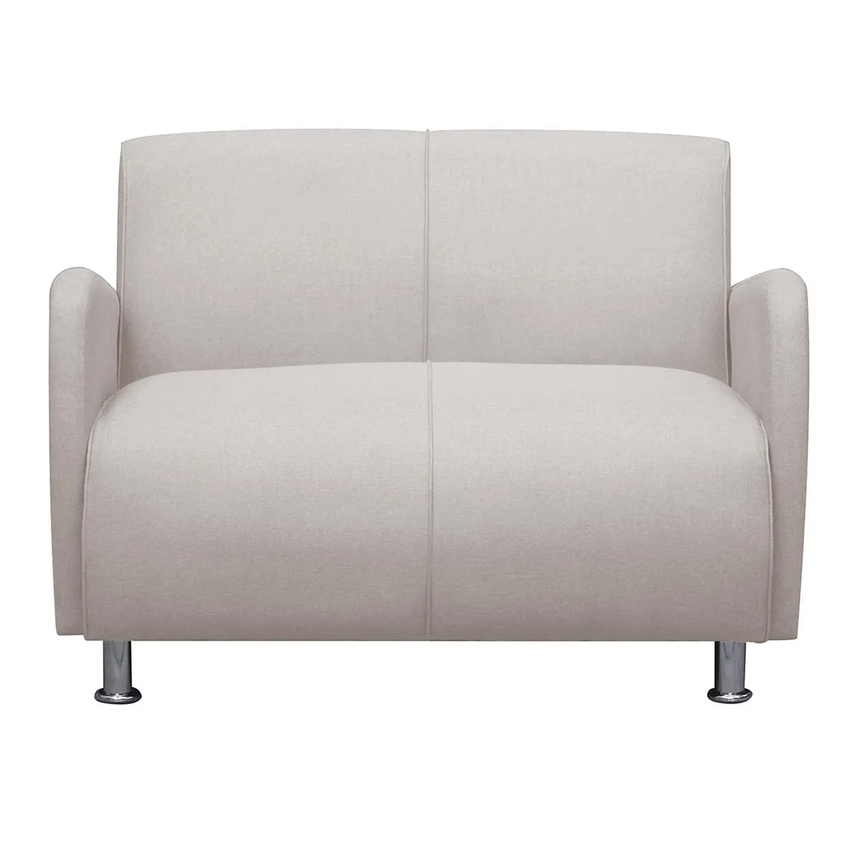 CASA BELLA - Sofá 2 Cuerpos Naomi 110x80x70cm Beige