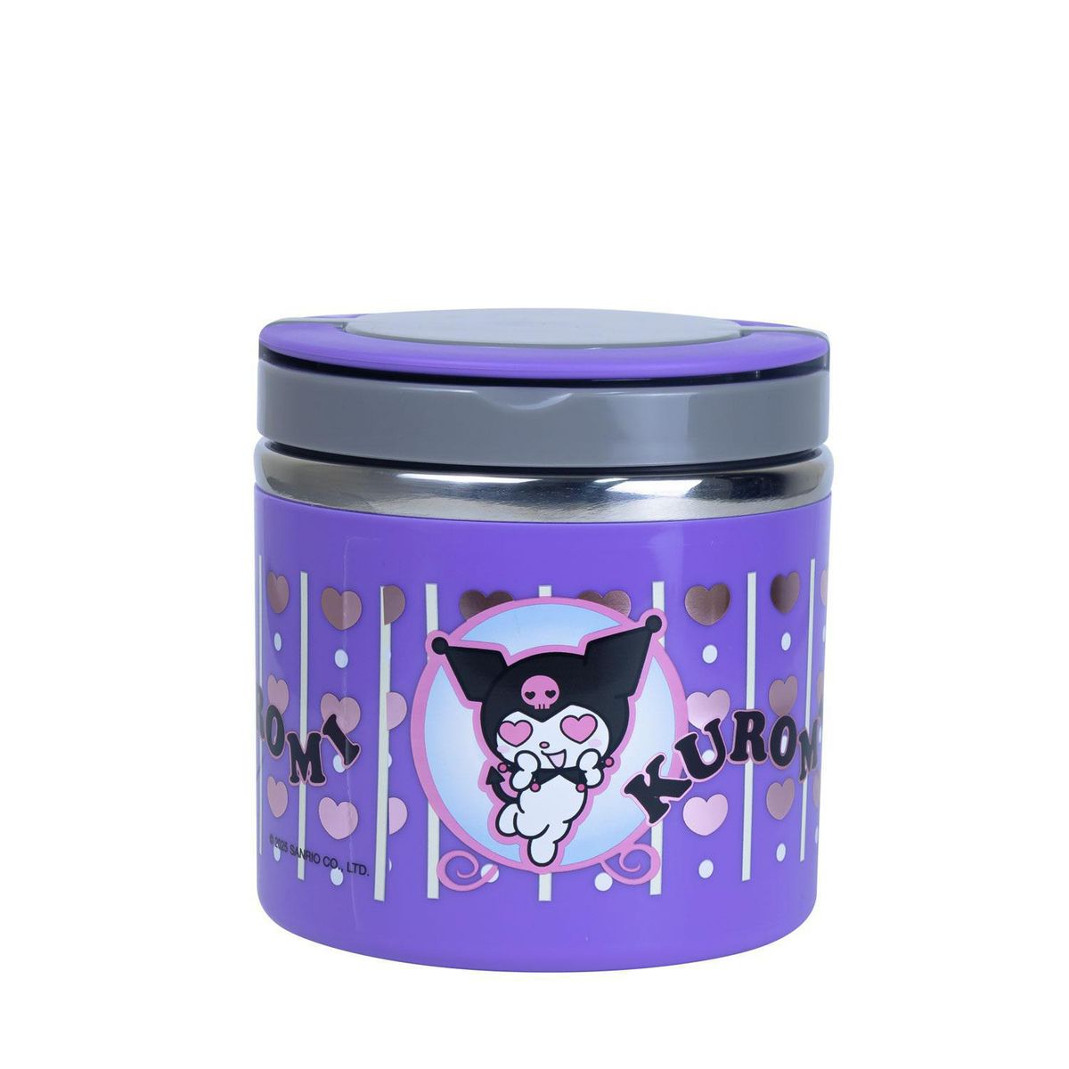 Termo de Comida 600ml Kuromi, marca SCOOL - Foto Principal
