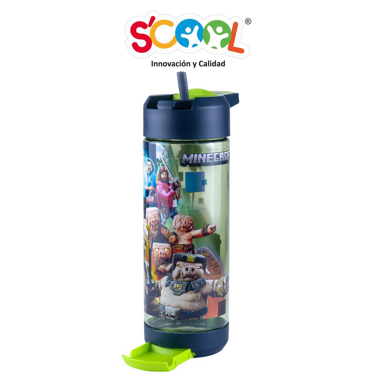 SCOOL - Botella Smart 700ml Minecraft