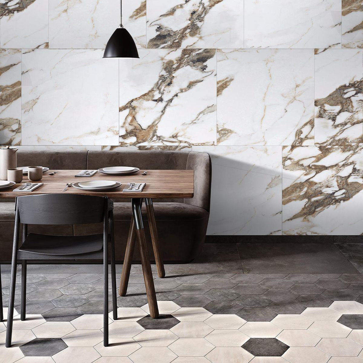  - Porcelanato Marmoladas Goldberth Dorado 80x80cm 1.92m2