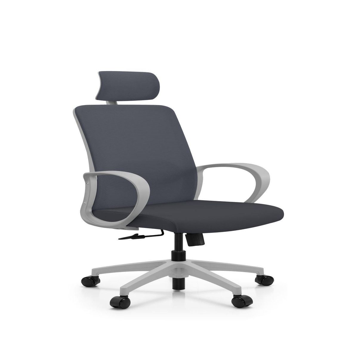 ZIYAZ - Silla Ergonómica Lacoste Gris