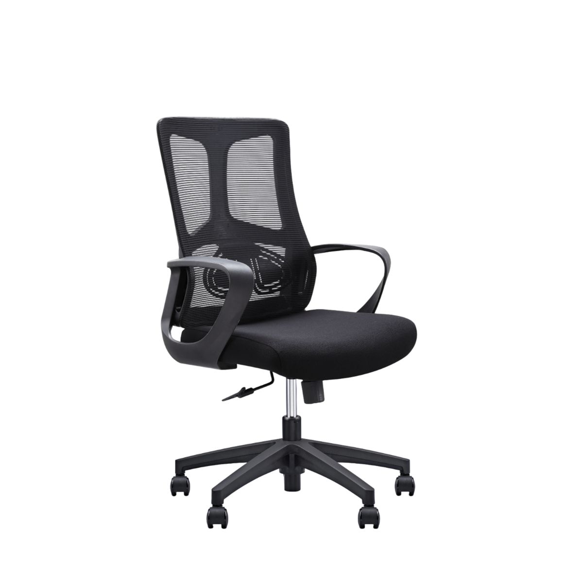 ZIYAZ - Silla de Escritorio Lampadia Negro