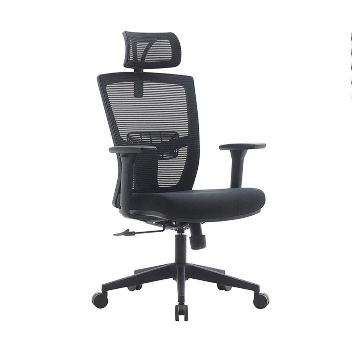 ZIYAZ - Silla Gerencial con Cabecera Tucson Negro