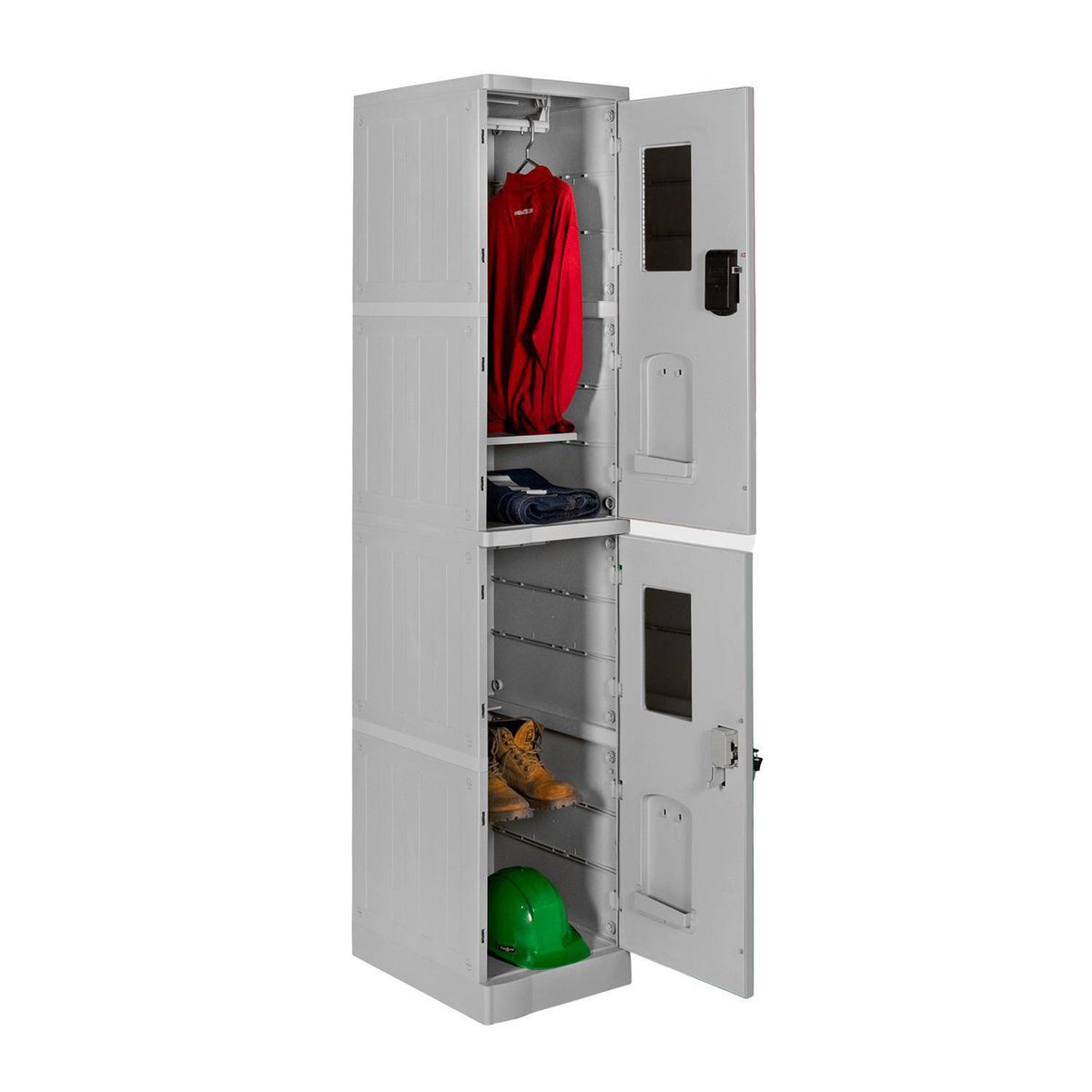 Locker ABS LP1-02 Porta Candado Color Gris., marca MALETEK - Foto Principal