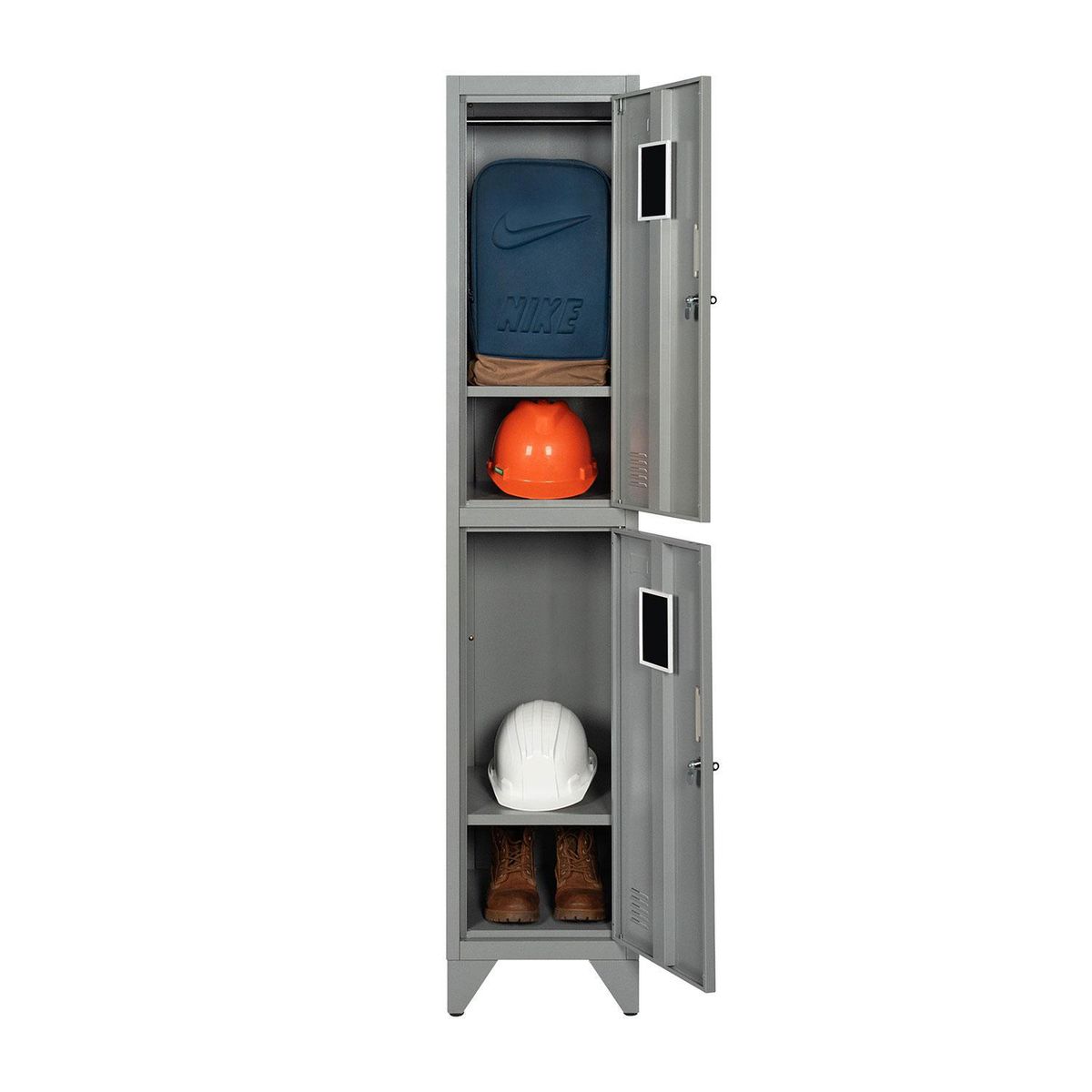 Locker Metálico MK1-02 2 Puertas Porta Candado., marca MALETEK - Foto Principal