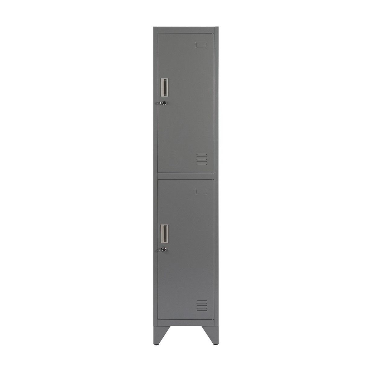Locker Metálico MK1-02 2 Puertas Porta Candado., marca MALETEK - Foto 2